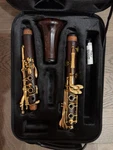 Backun Protege Bb Clarinet With Gold Plated Keys. Fixed Price $2000.00.