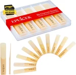 10 Pack Bb Clarinet Reeds 2.5 Strength For Beginner And Player, Thinner Tip. Fixed Price $15.98.
