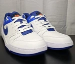 Nike Full Force Low Summit White/deep Royal Blue FB1362-104 Men's Shoes Size 12. Fixed Price $55.00.