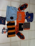 Syracuse Orange Fan Gear Lot Shirt, Scarf, Accessories + Otto Mascot Figure. Fixed Price $41.49.