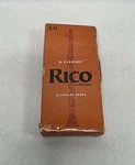 Rico Bb Clarinet Reeds, Box Of 25 Strength 3.0. Fixed Price $33.75.