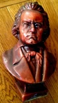 C1930 Vintage Fine Beethoven Head Rare Bust Statue Music Porcelaine Sculpture. Fixed Price $115.00.