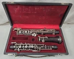 F. Loree Paris Pro Full Conservatory Wood Oboe Left Hand Key Needs Work. Fixed Price $2750.00.