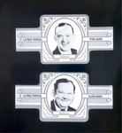Laurel Hardy Vintage Cigar Bands Classic Hollywood Tobacciana Collectible F. Fixed Price $11.36.
