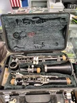 1887 Yamaha Black Detachable Mouthpiece Clarinet Hard Case With Accessories. Fixed Price $175.00.
