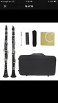 Irin Bb 17 Keys Bakelite Wooden Clarinette Black Grenadilla Woodwind. Fixed Price $87.00.