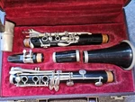 Evette Buffet Crampon Soprano Clarinet, With Case, Germany, Very Good Condition. Fixed Price $229.00.