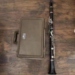 Vintage Buescher Aristocrat Clarinet W/ Original Hard Case Needs Recorked. Fixed Price $85.00.