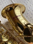 Yamaha YAS-32 Alto Saxophone Purple Logo Used With Hard Case Mouthpiece. Fixed Price $1050.00.