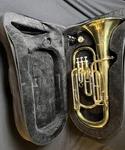 Mendini By Cecilio (mbr 30-L) Intermed. B-flat Euphonium W/ Gold Finish & Case. Fixed Price $429.79.