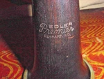 Vintage Pedler Premier Elkhart Ind. Grenadilla Wood Clarinet Bell. Fixed Price $124.50.