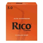 Pack Rico Alto Saxophone Reeds Strength 3.0 RJA1030. Fixed Price $30.99.