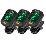 Aroma Clip On Chromatic Tuner Acoustic Electric Guitar Bass Ukulele Banjo Violin. Fixed Price $7.39.