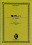 Mozart Quintet (piano + Oboe Clarinet Horn Bassoon) Imported Sheet Music. Fixed Price $47.09.