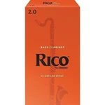 Rico By D'addario Bass Clarinet Reeds Unfiled - 25 Per Box. Fixed Price $97.99.