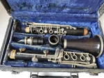 Vintage France Normandy Wood Clarinet With Case For Parts Repair Untested. Fixed Price $89.50.