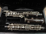 Pre-owned Josef Oboe AF-1 Full-auto Silver-plated Keys Hard Case Leather Bag. Fixed Price $3000.00.
