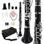 New Ebonite With Nickel-plated Keys Black Clarinets Case. Fixed Price $135.00.