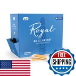D'addario Daddario Woodwinds - Royal Bb Clarinet Reeds Flat. Fixed Price $101.40.