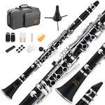 Eastar ECL-300 Student Flat Clarinet Ebonite Instrument W/ Hard Case Reeds. Fixed Price $98.79.