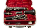 Vintage Monte Clarinet Wood 17-KEY Made France Student Case. Fixed Price $39.98.