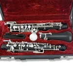 Professional Oboe Key With Forked-f Resonance Semi-automatic Mechanism Ebonite. Fixed Price $469.00.
