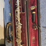 Continental Clarion Metal Clarinet Made Usa Serial 41138 With Case. Fixed Price $60.50.