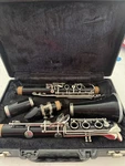 King Tempo Clarinet Case With Selmer Goldtone Mouthpiece. Fixed Price $60.00.