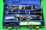 Selmer CL210 Intermediate Grenadilla Wood Clarinet Silver Plated Keys - New Pads. Fixed Price $695.00.