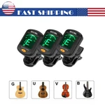 3PACK Aroma Clip-on Guitar Tuners Lcd Display 440HZ For Chromatic Bass Ukulele!. Fixed Price $12.79.