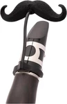 Clarinet-stache Clip-on Mustache For Small, Black, Silver. Fixed Price $21.82.