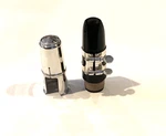 Buffet Crampon Bb Clarinet Mouthpiece F3A 125 With Silver-plate Ligature & Cap. Fixed Price $57.50.