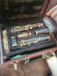 Evette By Buffet Vintage French Wooden Clarinet Made France Original. Fixed Price $299.99.