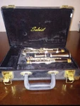 Leblanc Soloist Flat Clarinet. Wood With Silver Keys.. Fixed Price $488.00.