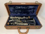 Vintage Noblet Paris Normandy Wood Clarinet Instrument Made France #9917. Fixed Price $200.00.