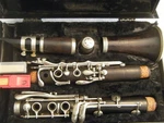 Martin Busine Pegasus France Logo Wood Clarinet W/ Hard Case ST135 3PT8. Fixed Price $199.88.