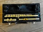 Hi Quality Yamaha 225SII Concert Flute Silver Plated W/case. * Made In Japan. Fixed Price $199.90.