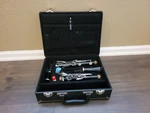 Bb Clarinet With Vito Ii Woodwinds Co Mouthpiece, Case And Cleaning Accessories. Fixed Price $150.00.
