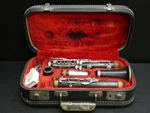 Vintage Evette Clarinet Made By Buffet Paris With Case & Accessories. Fixed Price $100.00.