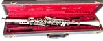 Antique Harry Pedler Silver Metal Clarinet Elkhardt Ind. Original Case Is. Fixed Price $124.99.