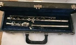Selmer Bundy Flute Musical Instrument Silver With Hard Carrying Case Band 278708. Fixed Price $39.95.