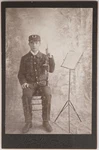 Cabinet Card Lake Young Indian Wars Soldier Band Music Clarinet Tobias Nebraska. Fixed Price $149.99.