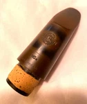 Selmer Hs* Clarinet Mouthpiece-hard Rubber-made C.1960'S-NEW Cork-w/lig And Cap. Fixed Price $85.00.