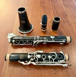 Fully Overhauled Ridenour Lyrique RCP-576BC Bb Clarinet. Fixed Price $550.00.