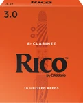 Rico By D'addario Bb Clarinet Reeds Unfiled - 10 Per Box. Fixed Price $24.99.