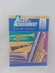 Alfred Accent On Achievement Book 1 B-flat Clarinet & Cd. Fixed Price $14.99.