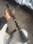 Jean Paul Usa Bb Clarinet Black Plastic Body Silver Keys Student Band Instrument. Fixed Price $80.00.