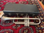 Cleveland Musical Instrument Co. Trumpet C-34860 Hunleth Case Vincent Bach 7C. Fixed Price $149.99.