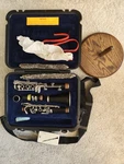 Selmer CL300 Bb Clarinet With Hard Case Homemade Wooden Stand. Fixed Price $310.00.