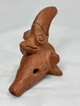 South American Ocarina Flute, Bird Shaped Clay Pre-columbian Style Sounds Great. Fixed Price $21.99.